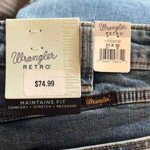Wrangler Retro High-Rise Light Blue Women’s Jeans 31 x 30
